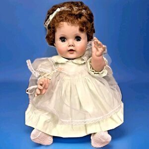 American Character TOODLES DOLL  21-22" FLIRTY EYES Crier Squeaker 60s ACDC Work